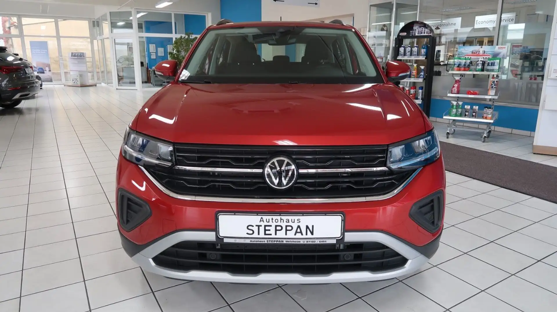 Volkswagen T-Cross 1.0 TSI Life +VW-Anschlussgarantie +Navi Rot - 2