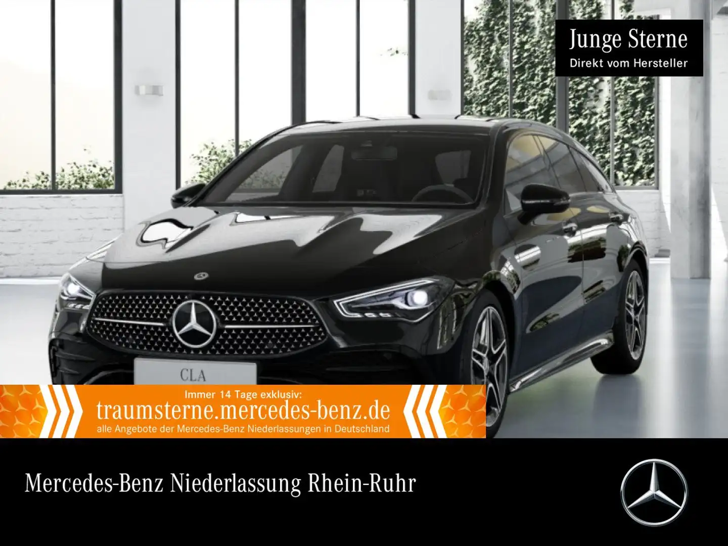 Mercedes-Benz CLA 200 AMG+NIGHT+AHK+LED+KAMERA+KEYLESS+7G Schwarz - 1