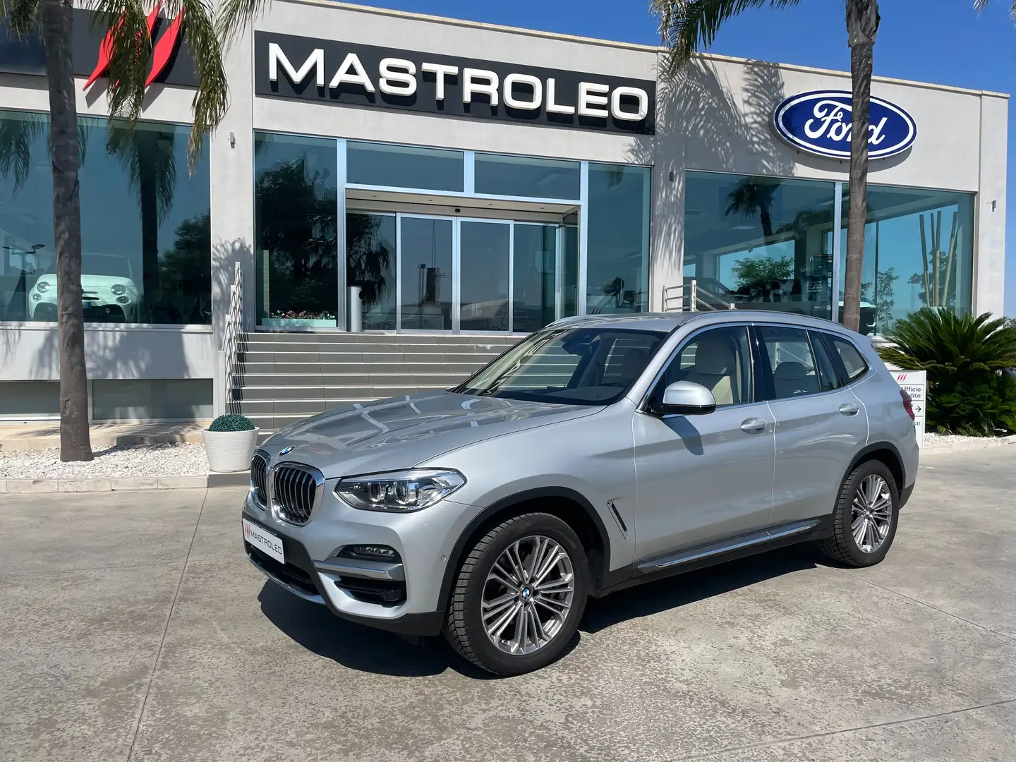 BMW X3 X3  xdrive20d mhev 48V Luxury auto,Km Certificati Plateado - 2