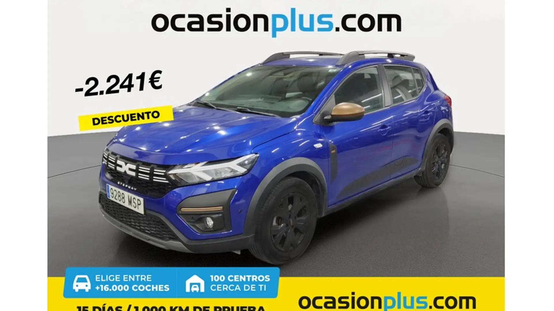 Dacia Sandero Stepway TCe Extreme Go 81kW Blau - 1