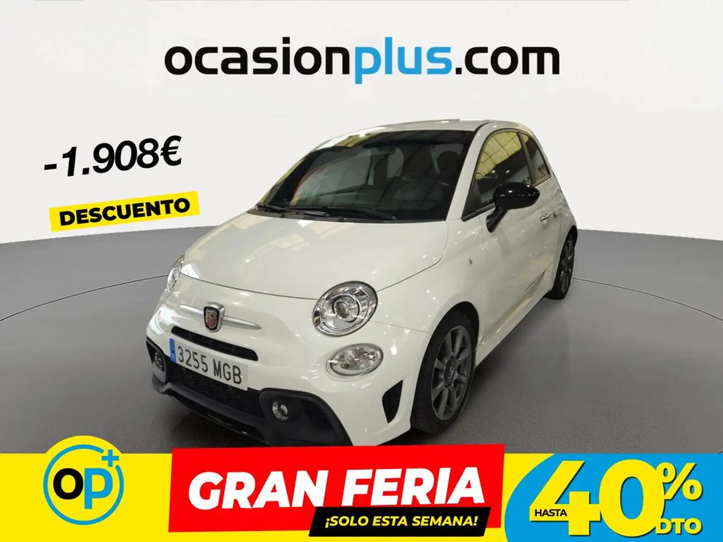 Abarth 595 1.4T JET 121KW Blanco - 1