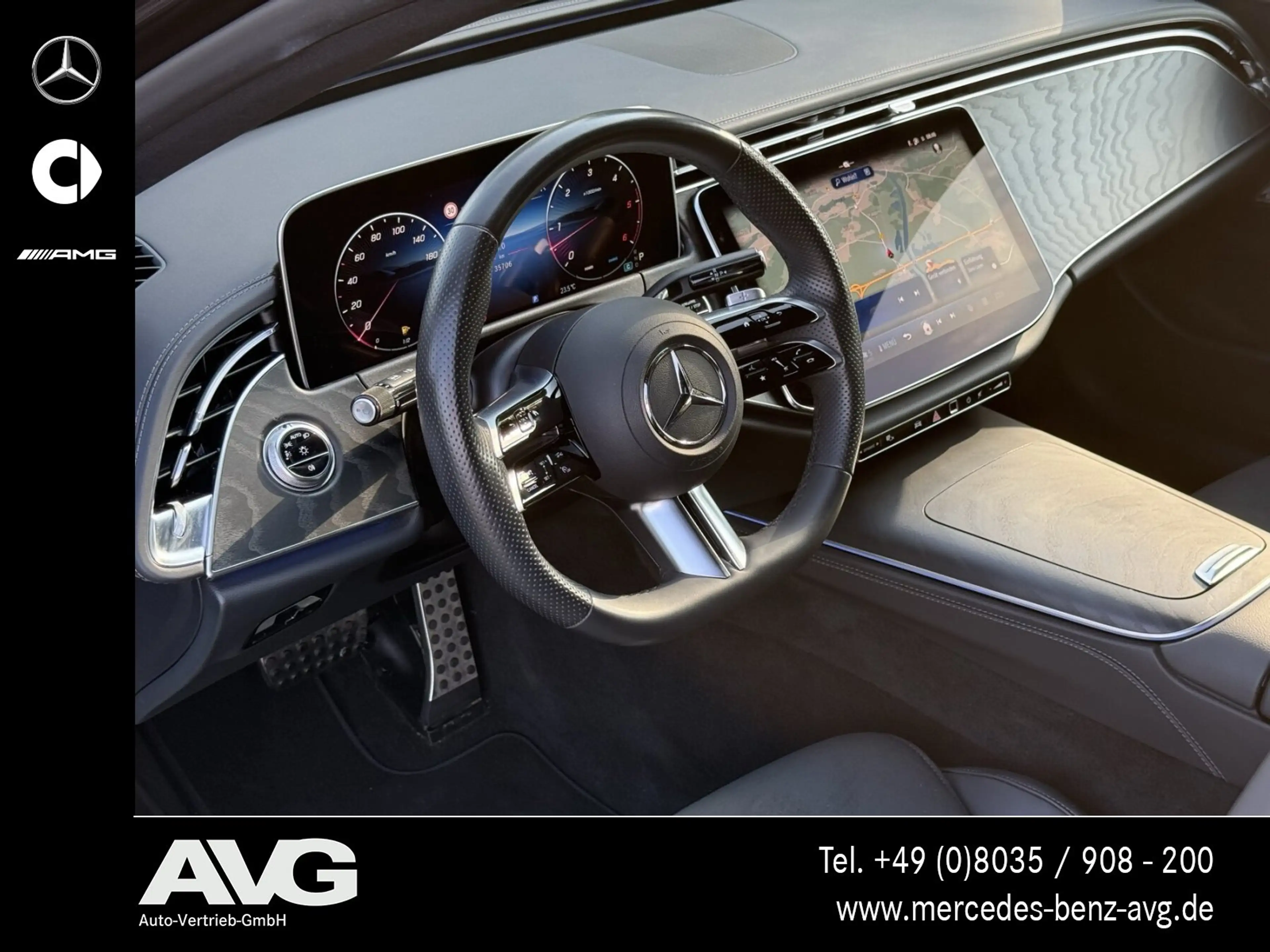 Mercedes-Benz E 450 E 450 d 4M AMG-Adv+ Pano Burm4D Night DigLight — photo 9