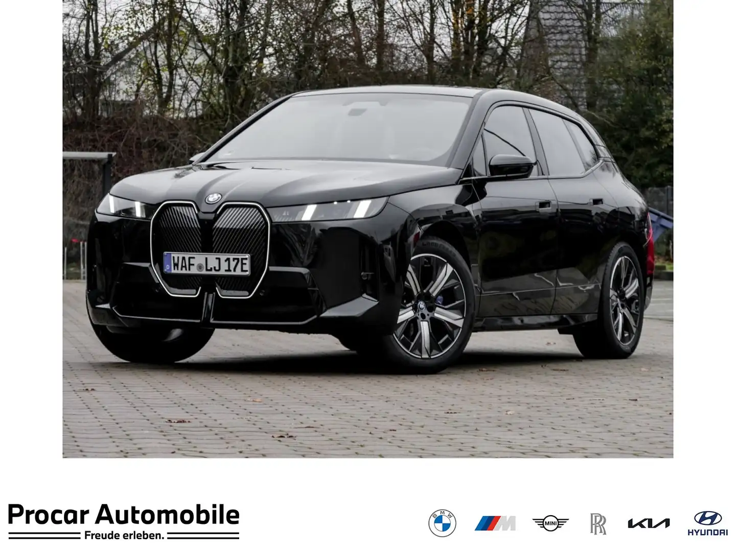 BMW iX xDrive45 M Sport HUD 0,25% ACC RFK NAVI LED Nero - 1