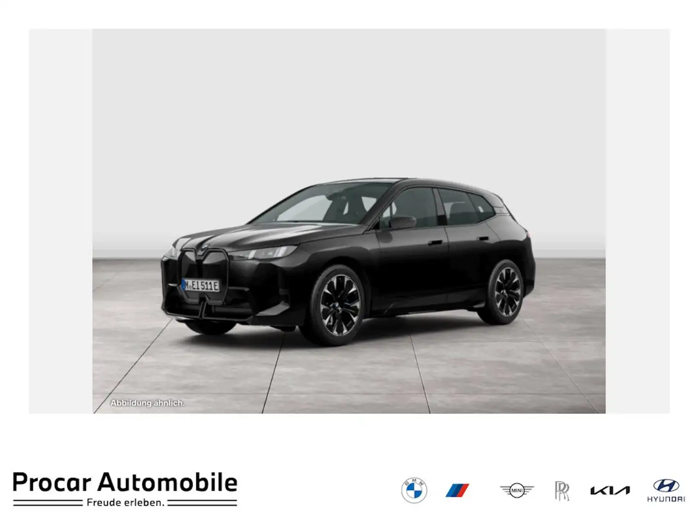 BMW iX xDrive45 M Sport HUD PANO ACC RFK NAVI LED Schwarz - 1