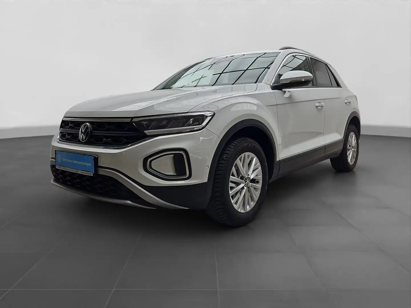 Volkswagen T-Roc 1.0 TSI LIFE LED PDC SITZHZ VIRTUAL Weiß - 2