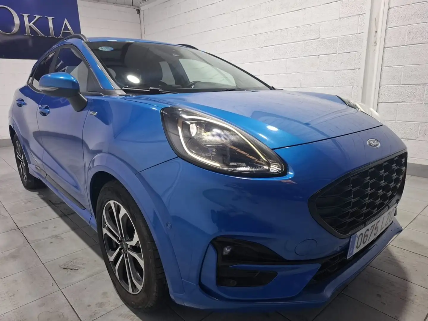 Ford Puma 1.0 EcoBoost MHEV ST-Line Aut. 125 Blau - 2