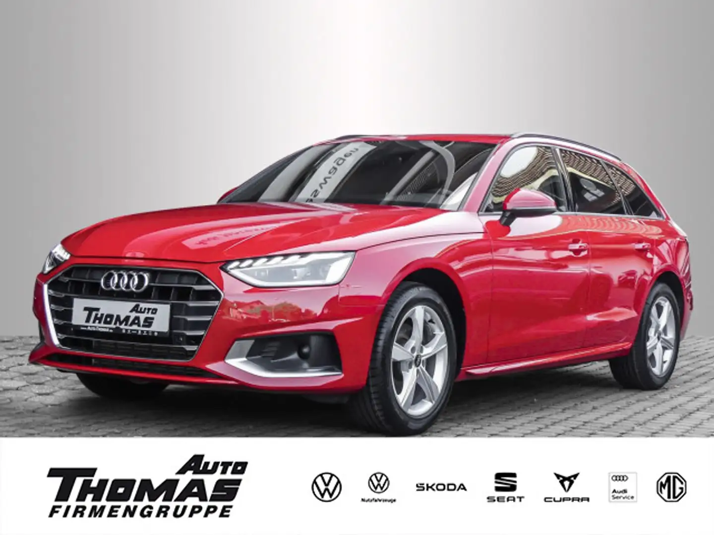Audi A4 advanced 35 TFSI S tronic LED+AHK+PDC Rot - 1