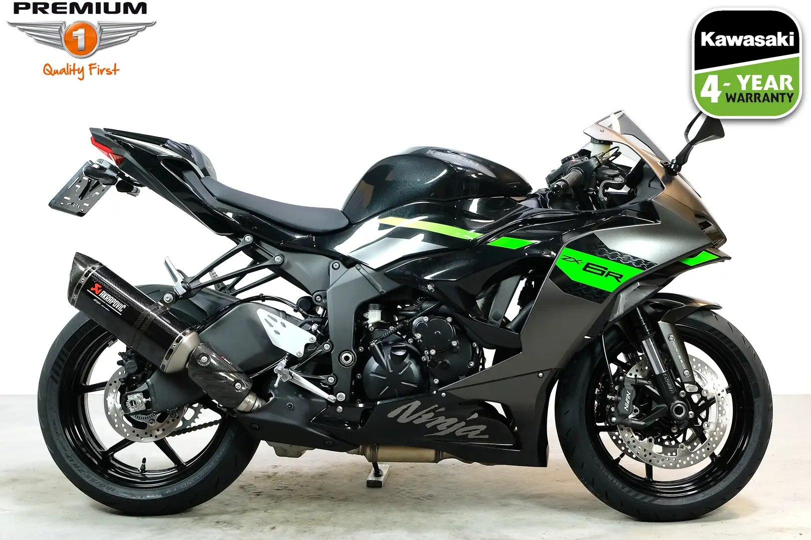 Kawasaki Ninja ZX-6R PERFORMANCE Groen - 1
