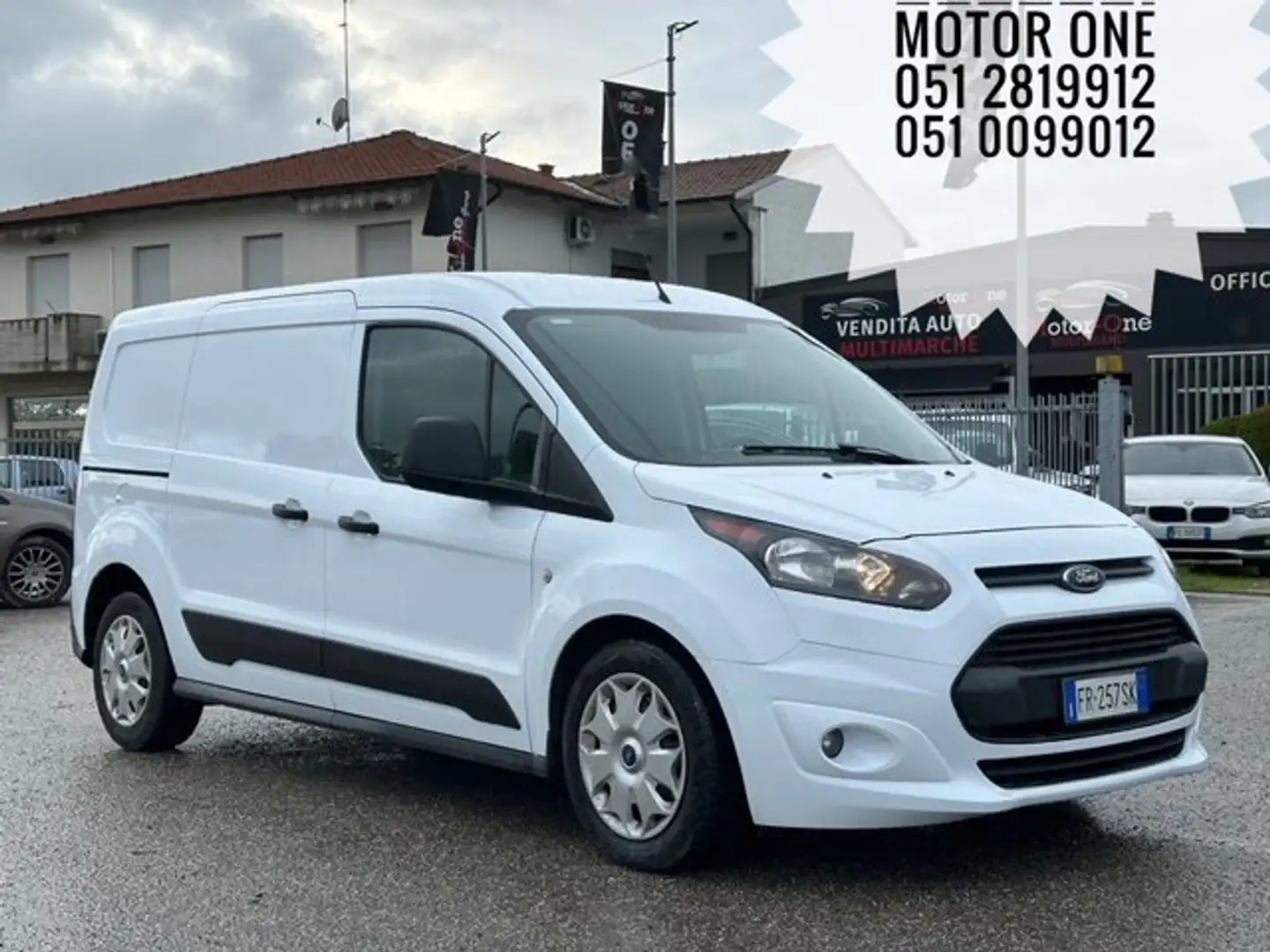 Ford Transit Connect L2H1 120cv 210 Weiß - 1