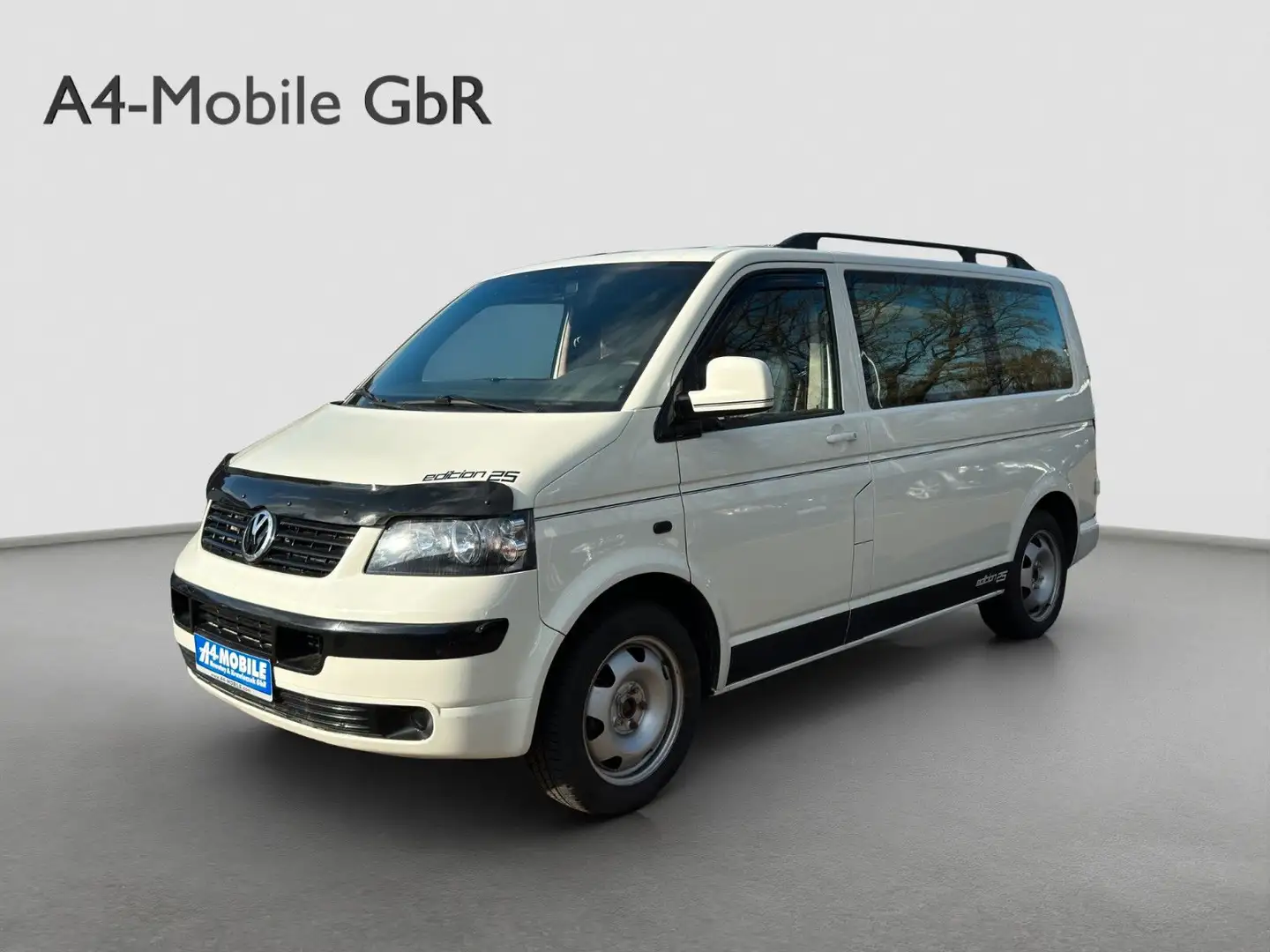 Volkswagen T5 Transporter T5 2.5 TDI DSG VIP Shuttle Umbau Leder AHK PDC Weiß - 1