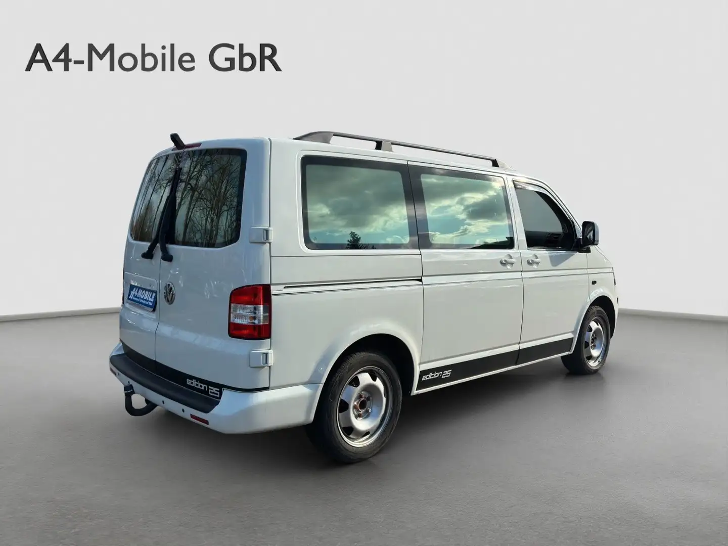 Volkswagen T5 Transporter T5 2.5 TDI DSG VIP Shuttle Umbau Leder AHK PDC Weiß - 2