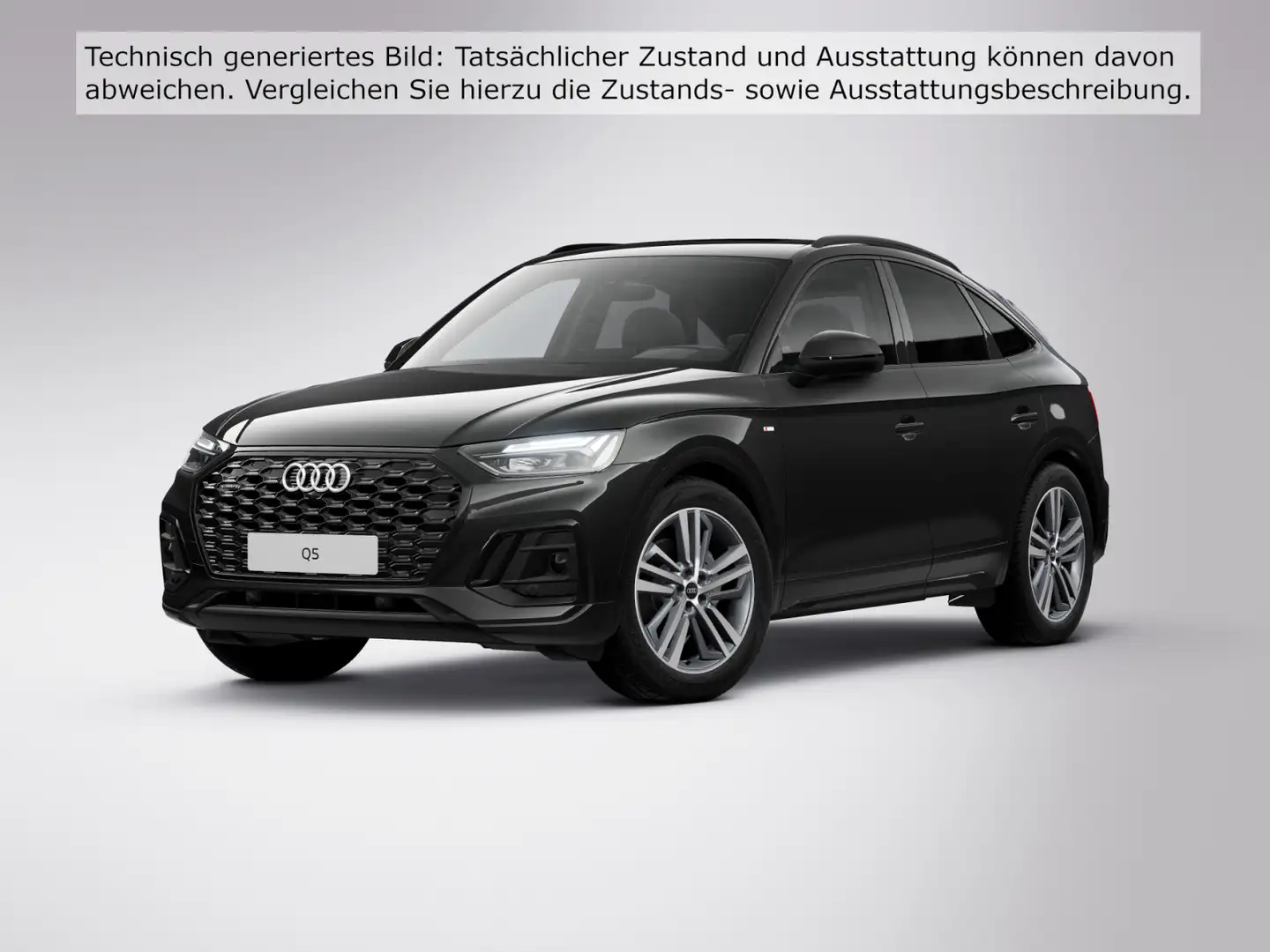 Audi Q5 40 TFSI qu S line AHK Pano virtCo Schwarz - 2