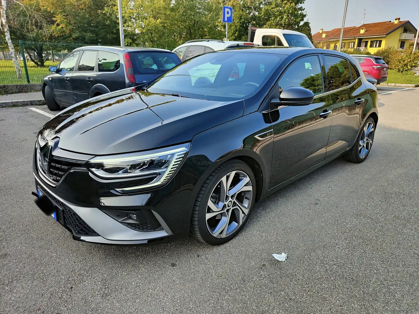 Renault Megane Megane IV 2021 Berlina dci 1.5  RS Line 115cv Nero - 1