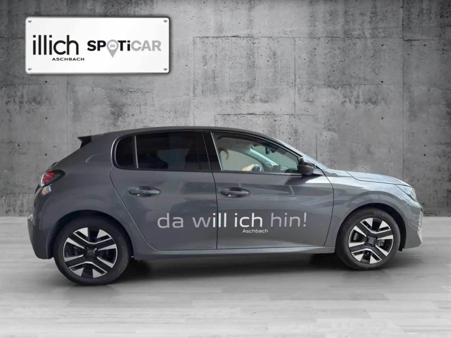 Peugeot 208 ALLURE PureTech 100 6-Gang-Manuell Grau - 2