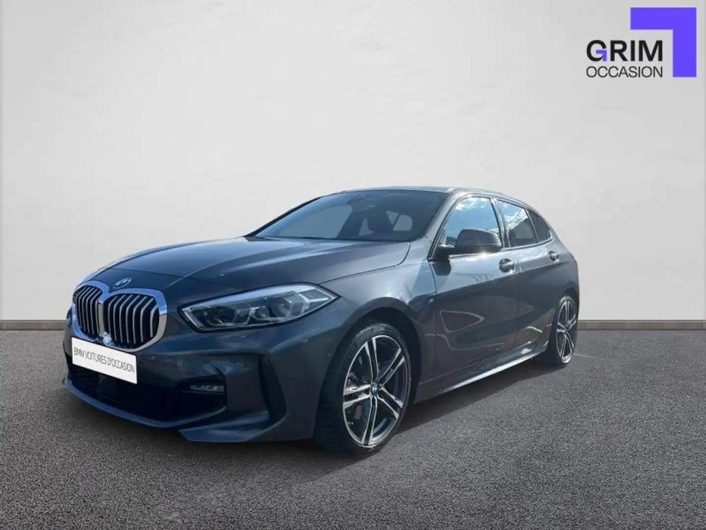BMW 116 109 ch DKG7 M Sport Grijs - 1