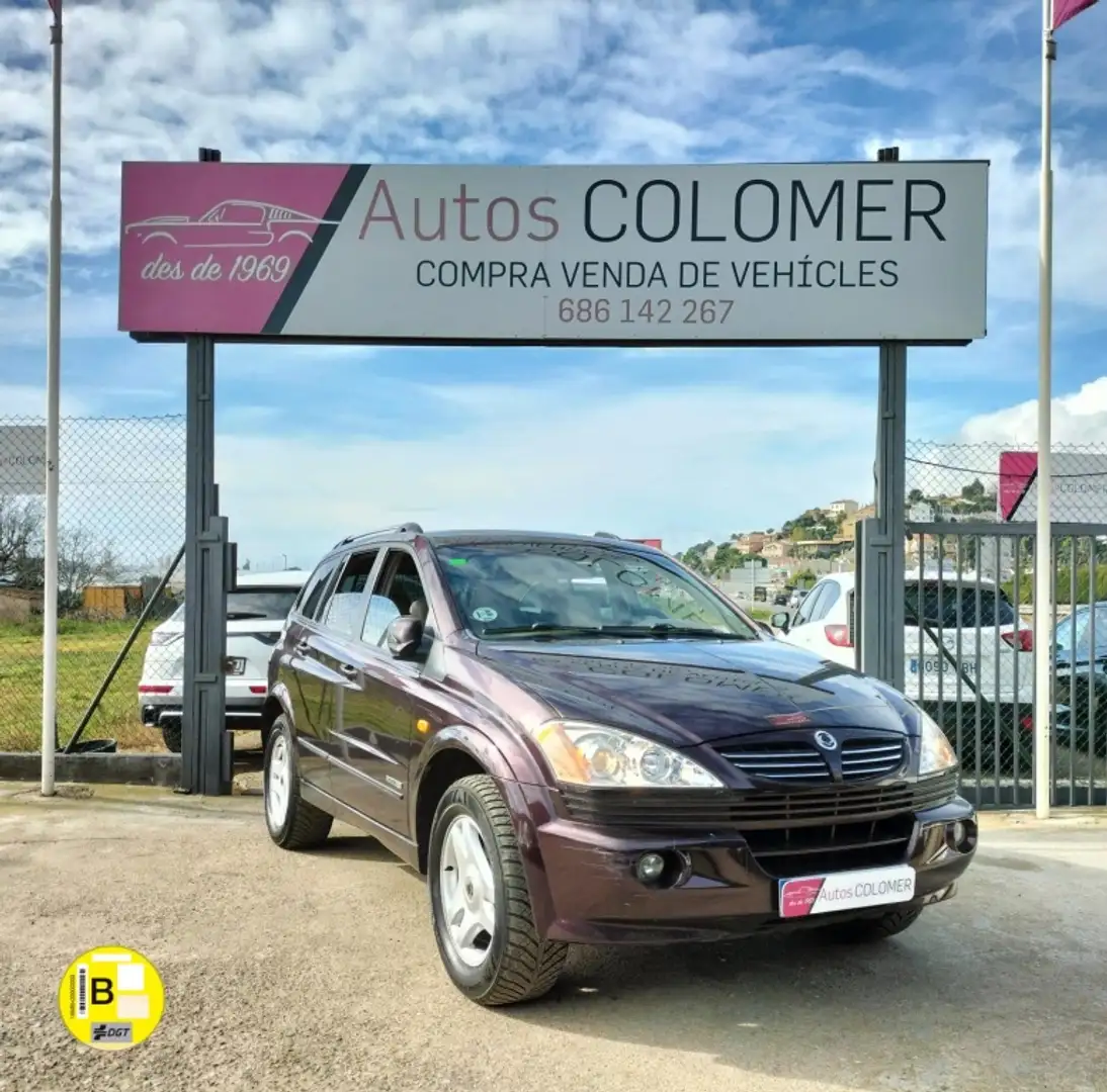 SsangYong Kyron 200Xdi Sport Burdeos - 1