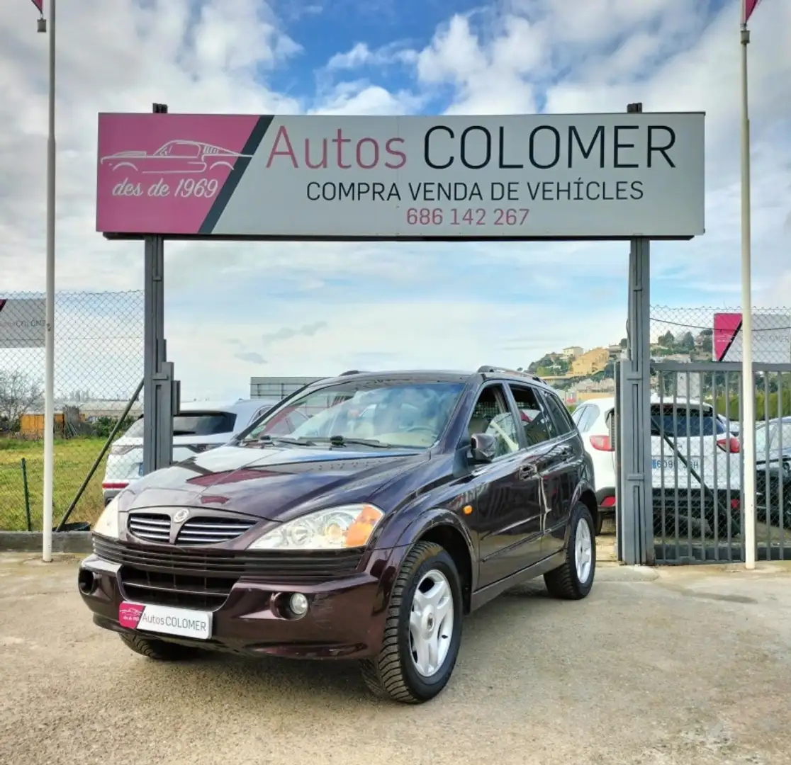 SsangYong Kyron 200Xdi Sport Burdeos - 2