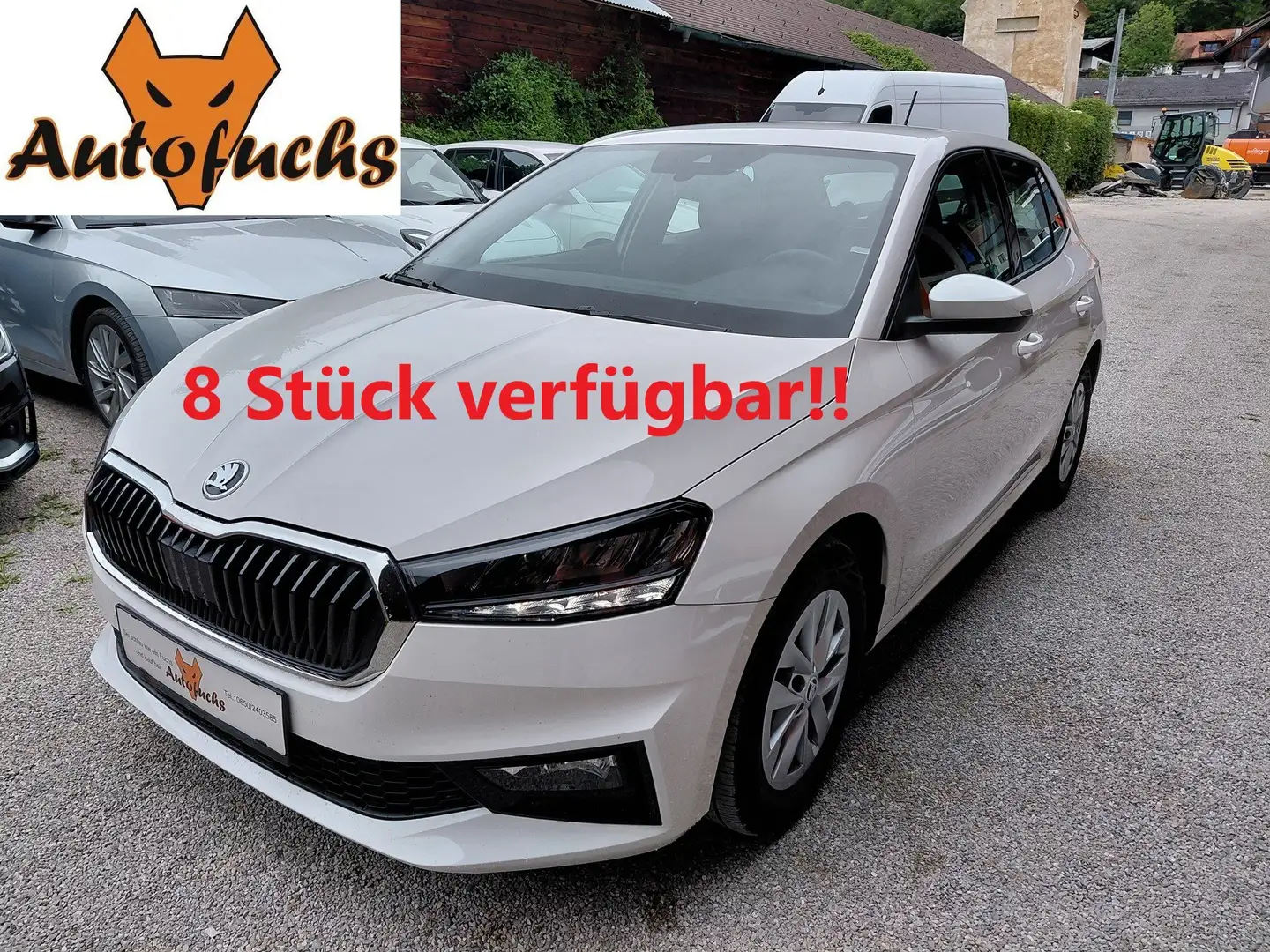 Skoda Fabia IV NEUES MODEL 1,0 Ambition * LED, PDC, Spurh.,* Weiß - 1
