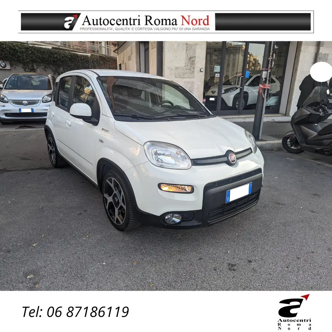 Fiat Panda Panda 1.0 firefly hybrid Sport s Blanc - 1