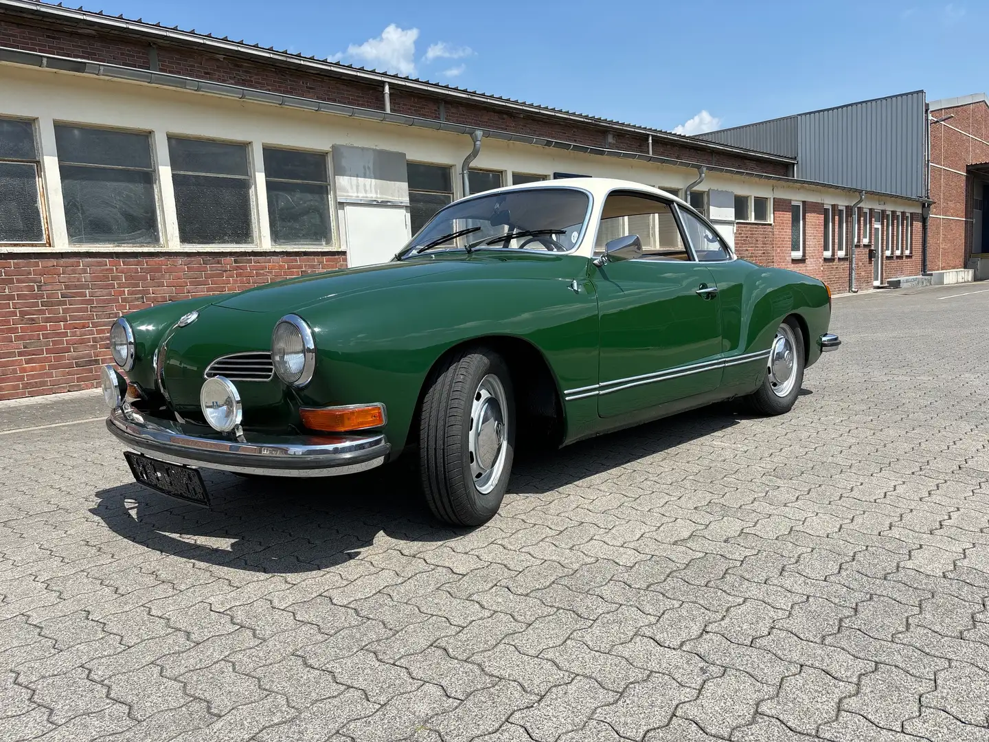 Volkswagen Karmann Ghia 1.6 COUPÉ - TÜV- H - KENNZEICHEN- Vert - 2
