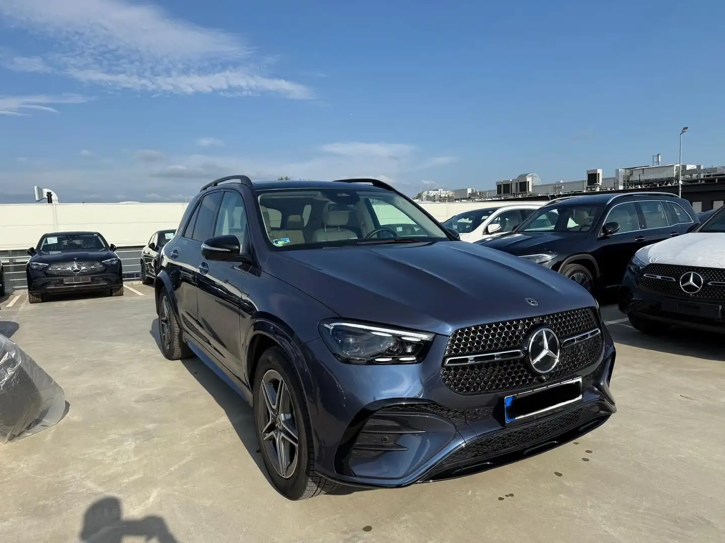 Mercedes-Benz GLE 450 D AMG Line 4MATIC BURM 360KAM  MBUX PANO Albastru - 1