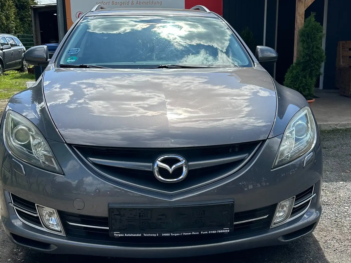 Mazda 6 2.2CRDT/NICHT FAHRBEREIT/SHZ.-Vollleder/NAVI/klima Grau - 2