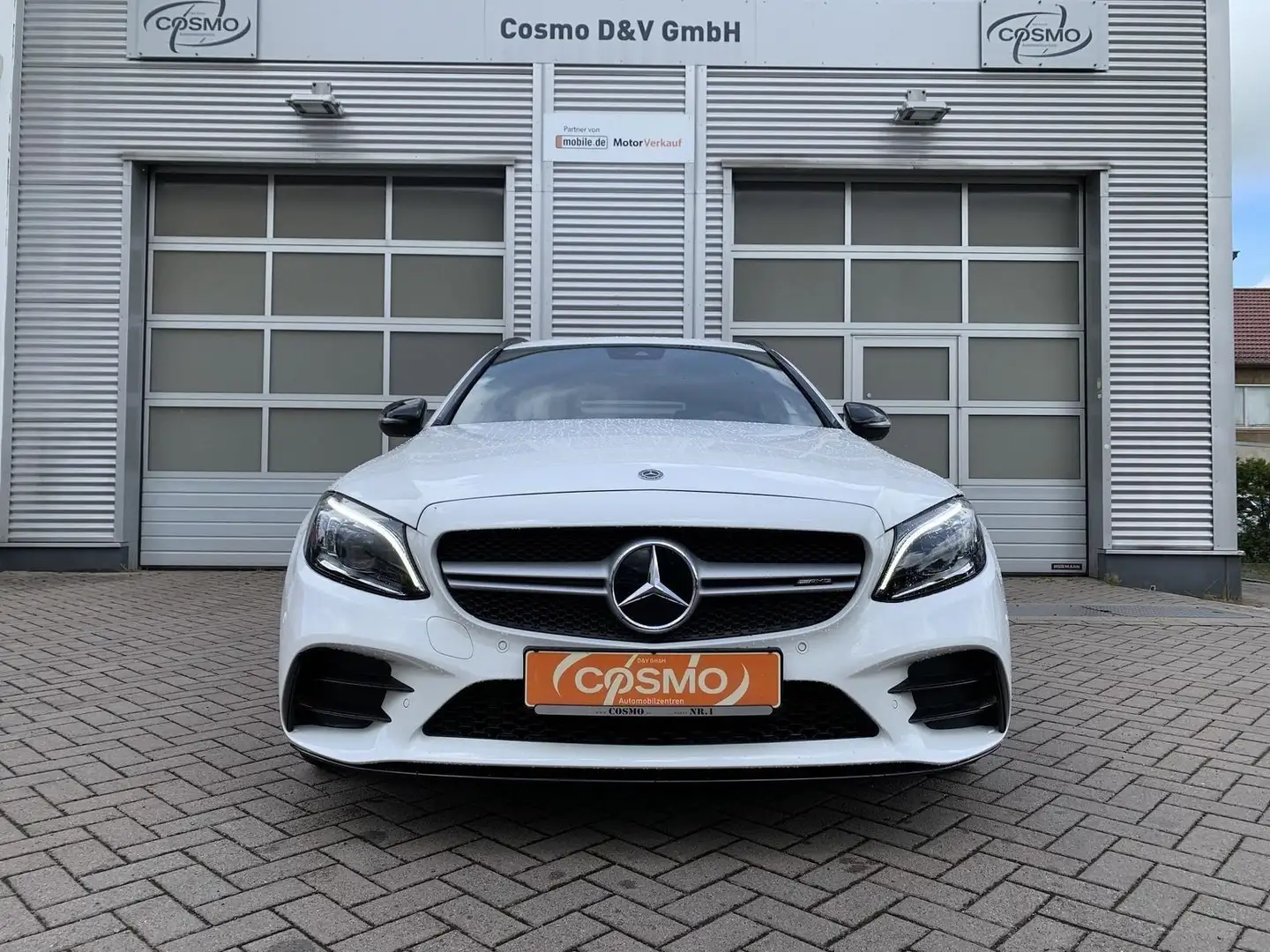Mercedes-Benz C 43 AMG C43 AMG 4Matic Multibeam+AHK+Sportabgas+Burmest. Weiß - 2
