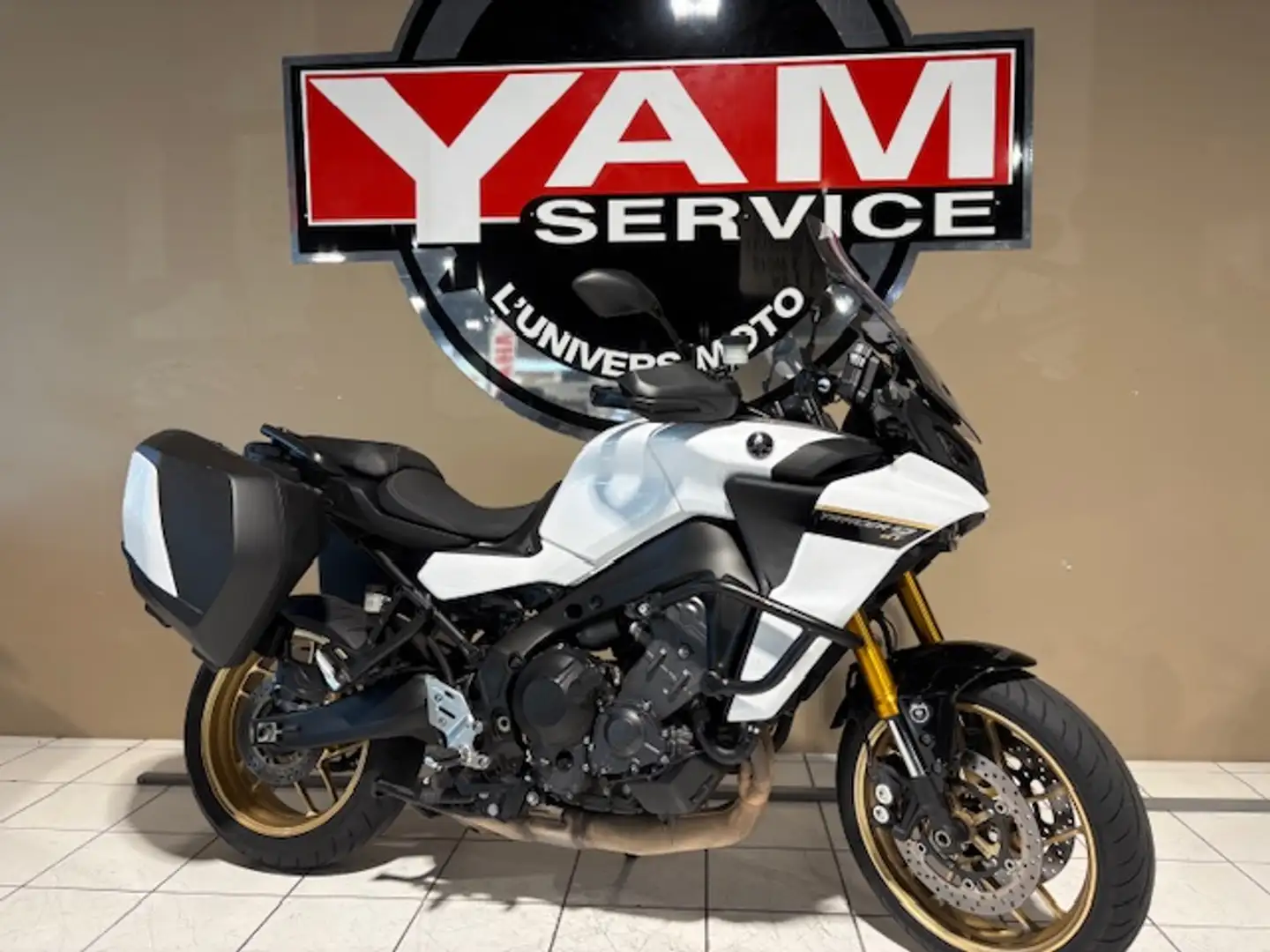 Yamaha Tracer 9 GT Blanc - 1