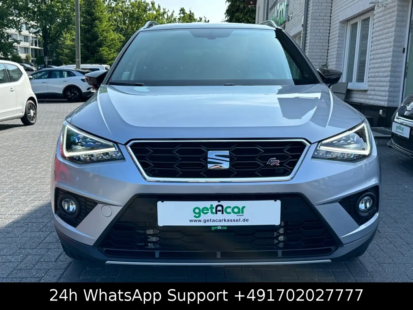 SEAT Arona FR*CNG*KAMERA*NAVI*ALCANTARA*PARK ASSIST Silber - 2