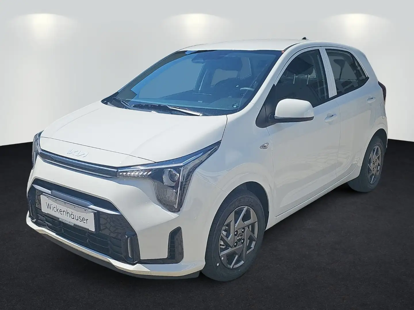 Kia Picanto 1.0 Vision SpurH LM KlimaA Navi PDC KAM Wit - 2