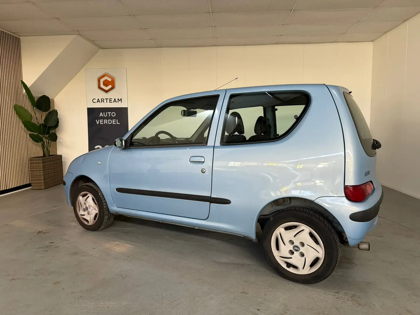 Fiat Seicento 1.1 Active Stuurbekrachtiging Blauw - 2