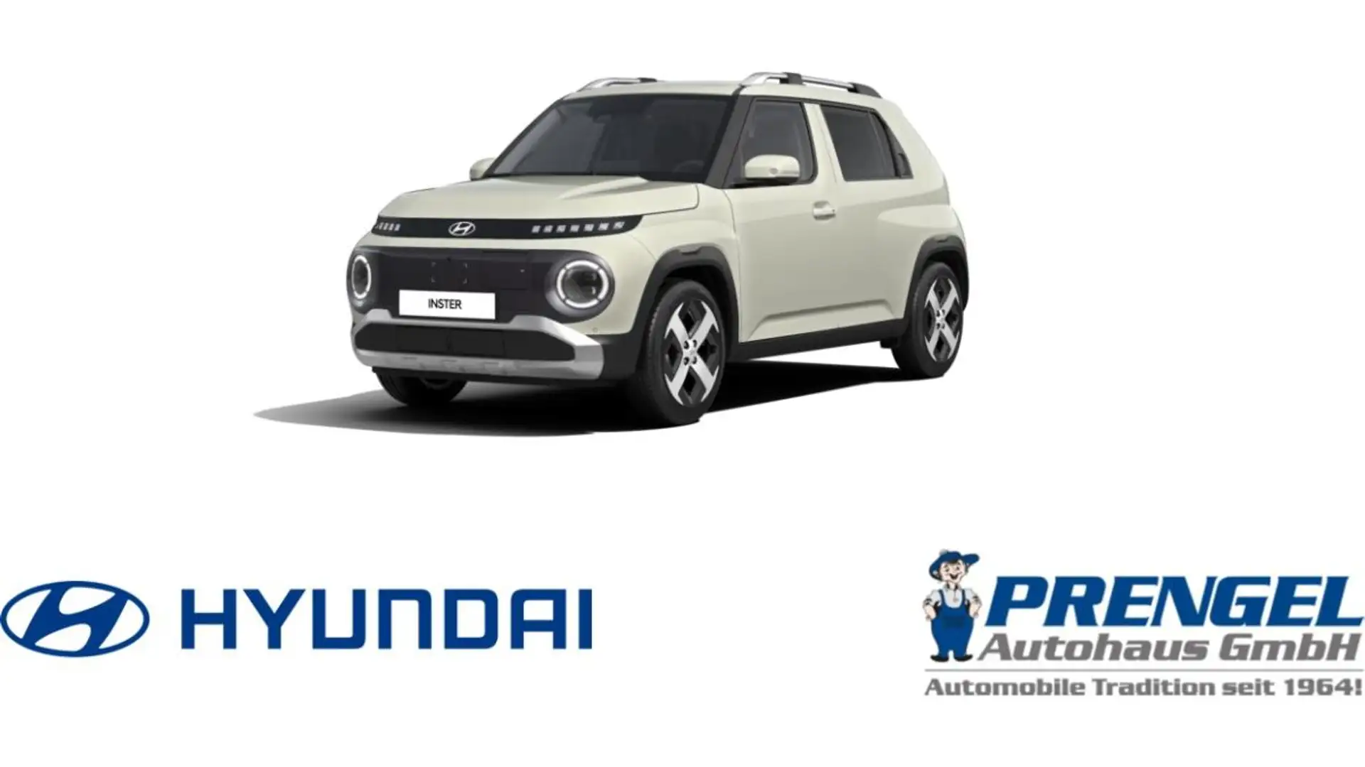 Hyundai Inster Prime 49 kWh LED/Navi/SHZ/Kamera/GRA/360km Reichwe Silber - 1
