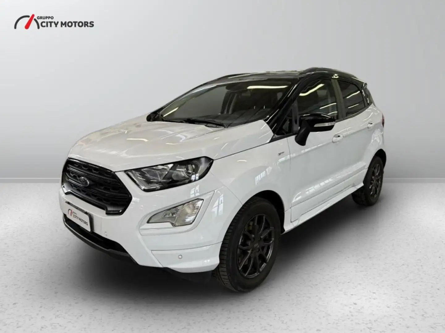 Ford EcoSport 1.0 ecoboost ST-line s&s 125cv auto my19 Blanc - 1