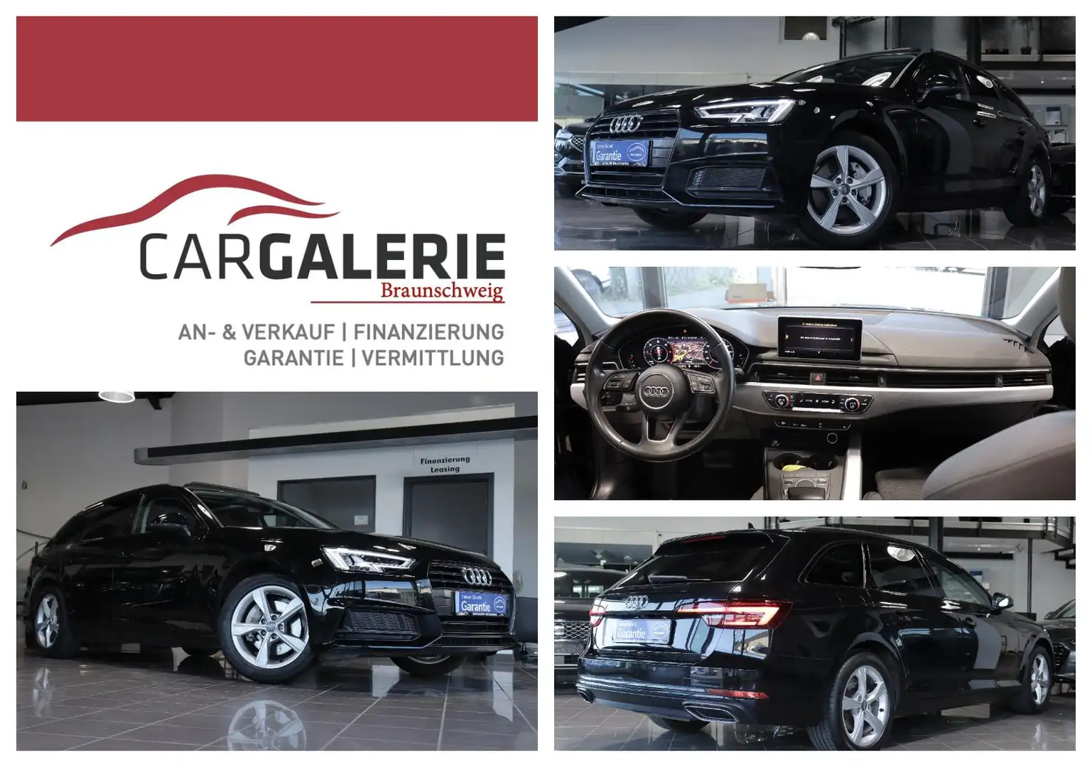 Audi A4 2.0 TDI 40 TDI sport*PANORAMA*VIRTUAL*AHK* Schwarz - 1