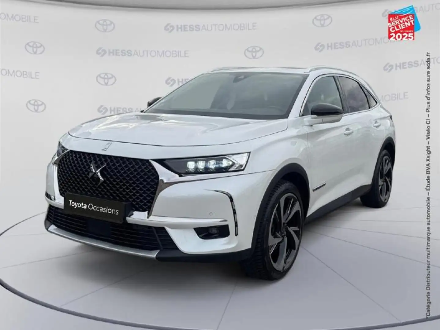 DS Automobiles DS 7 Crossback PureTech 225ch Grand Chic Automatique Blanc - 1