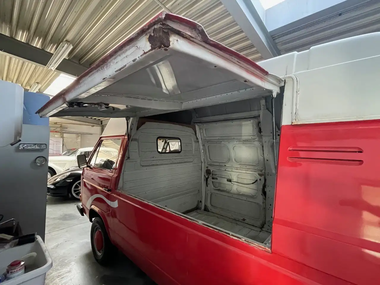 Volkswagen T3 D*Orig. COCA COLA Verkaufswagen*Klappe Links*, foto 9