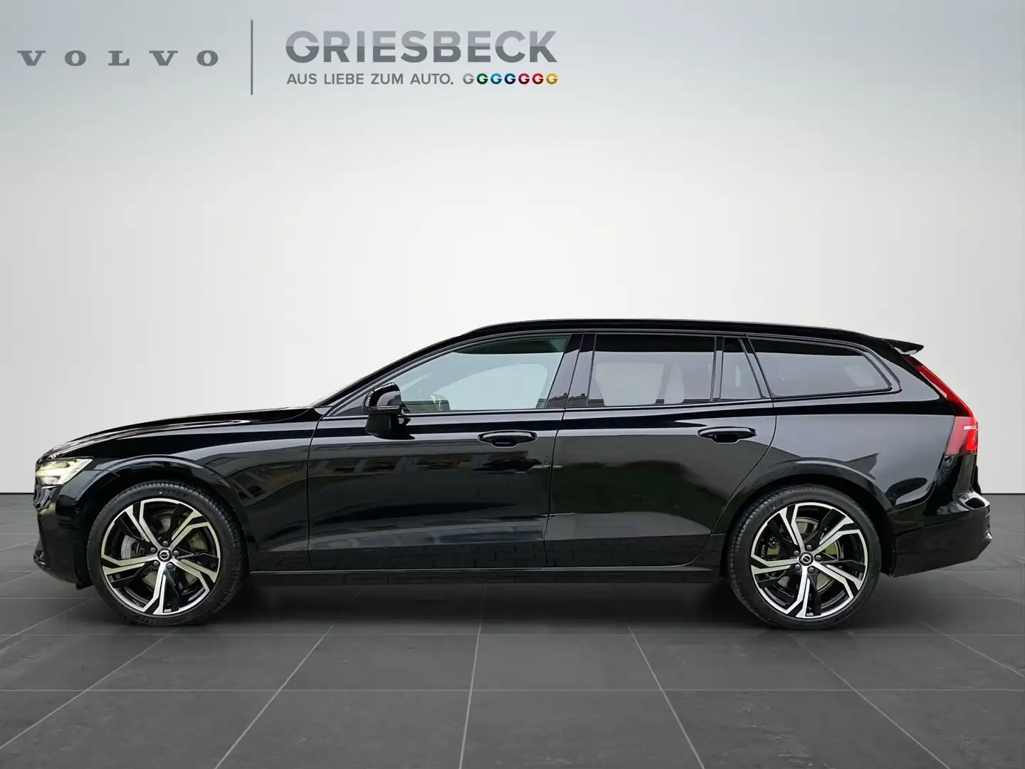 Volvo V60 Kombi AWD*AHK*LED*Shz*StHzg*RFK*MMY*DAB+* Zwart - 2