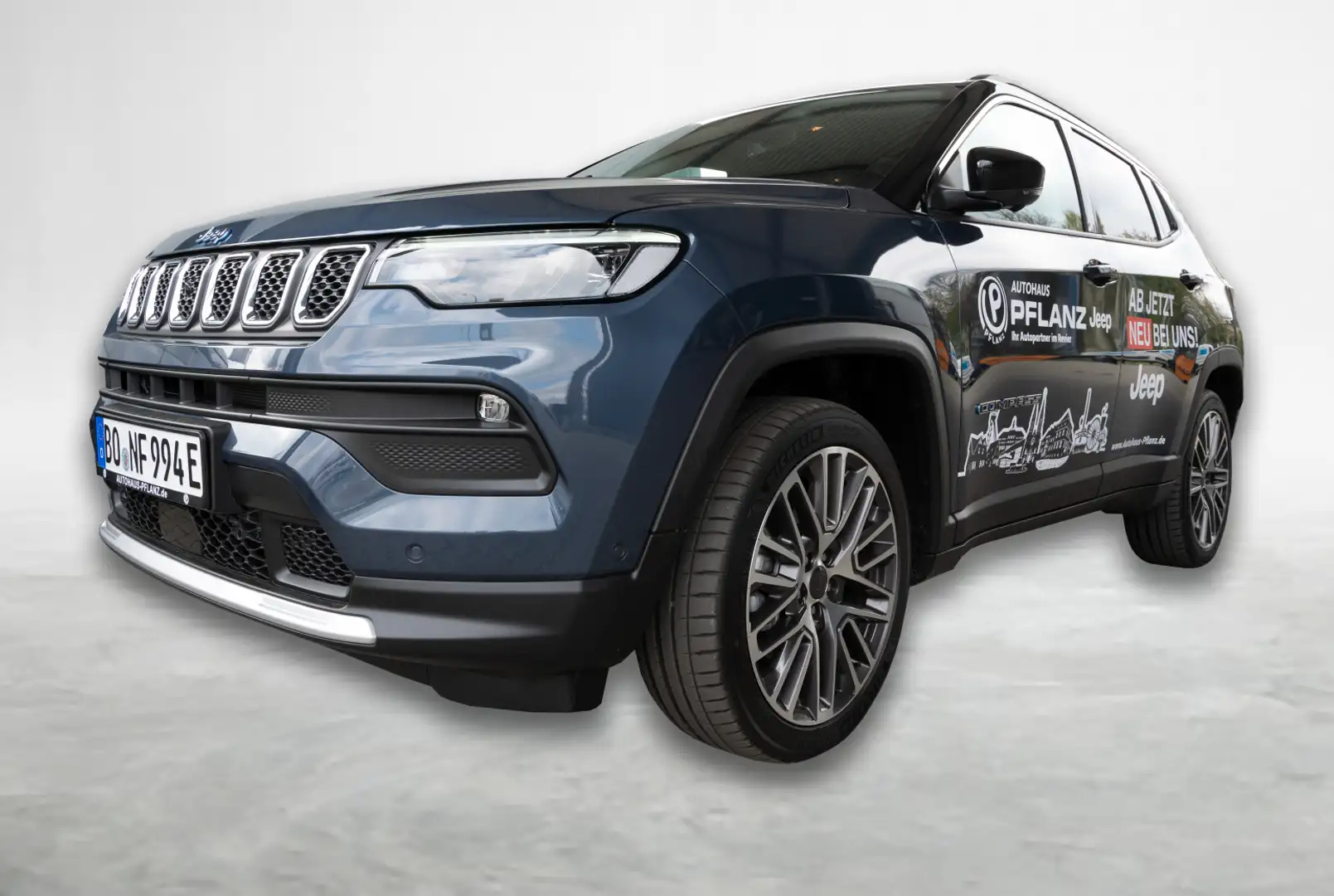 Jeep Compass 1.3 Plug-In Hybrid Limited (EURO 6d) *AKTION* Blau - 2