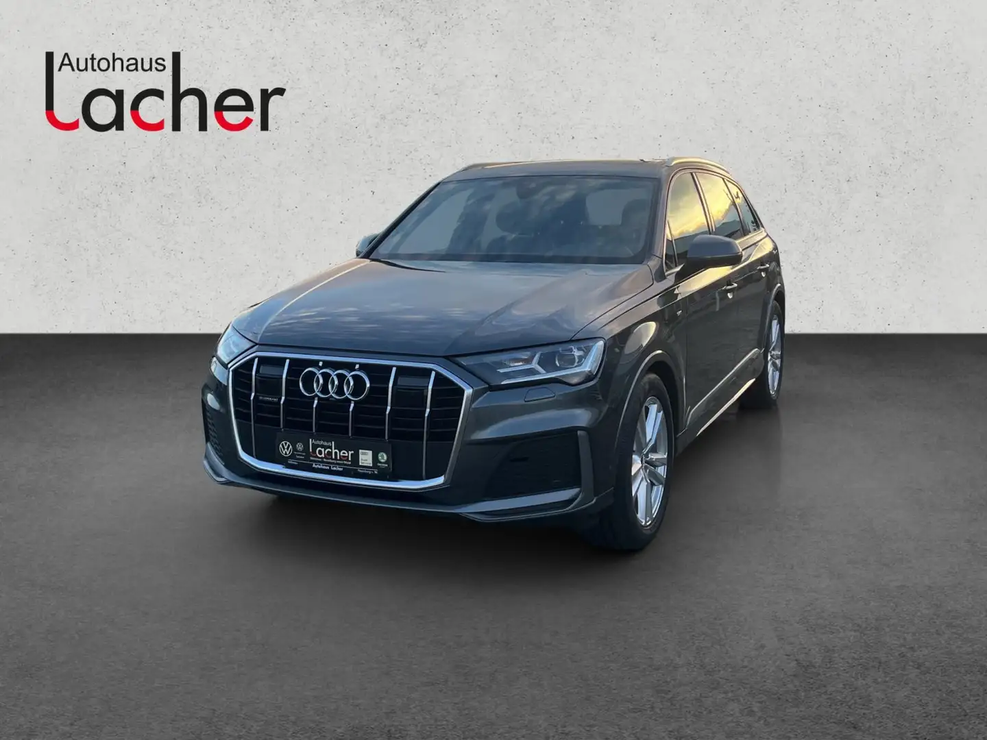 Audi Q7 S-line 50 TDI Quattro Panorama,B&O,AHK Grau - 1
