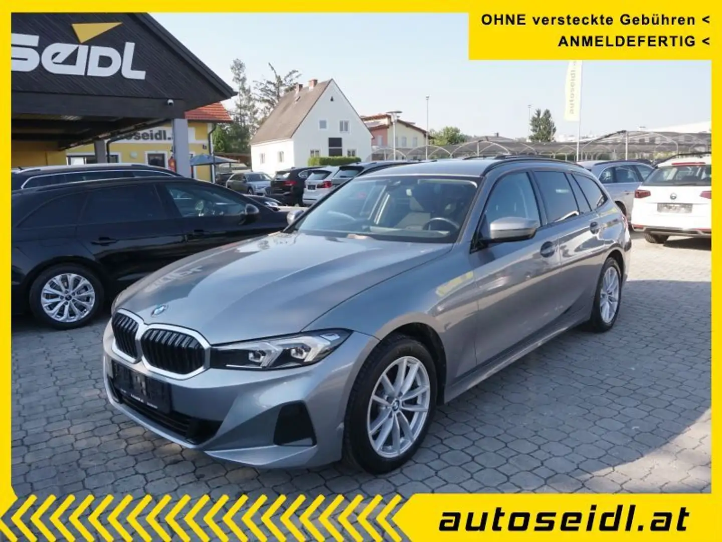 BMW 316 d Touring Aut. *2023er+WIDESCREEN* Grau - 1