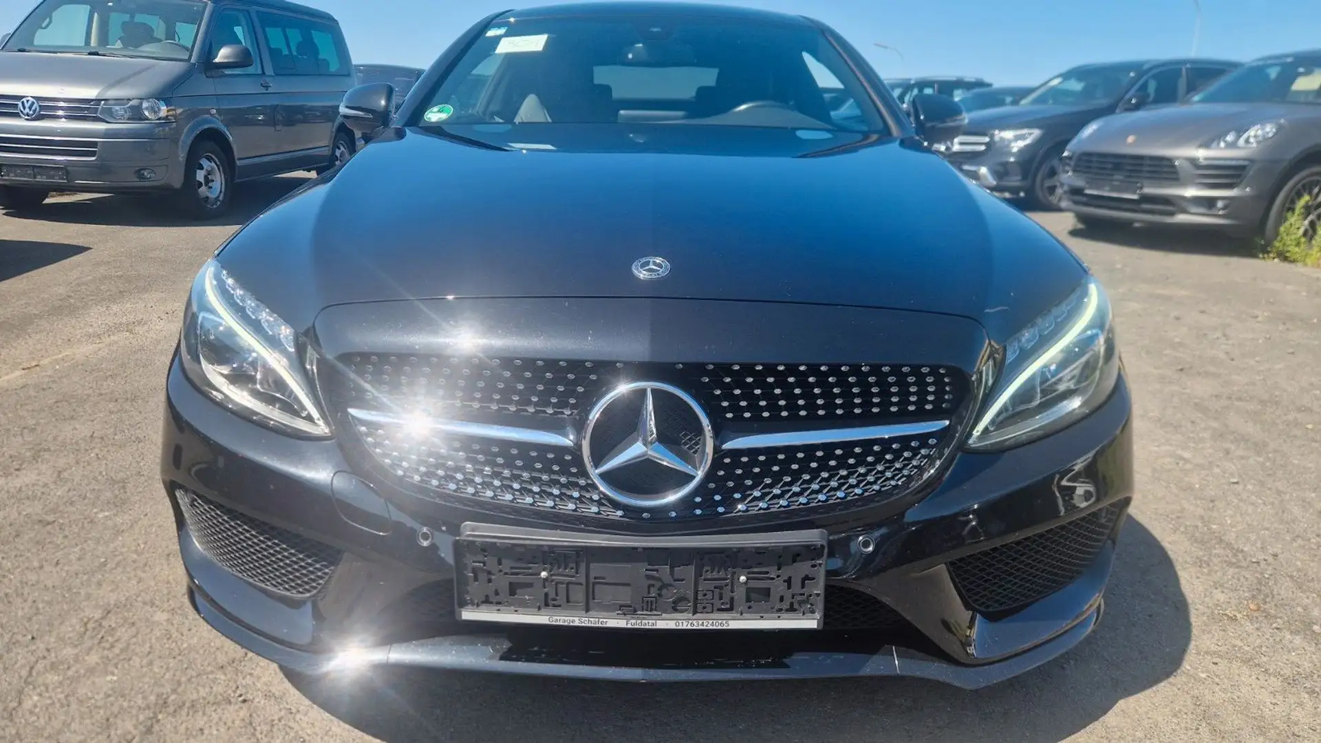 Mercedes-Benz C 180 Coupe C 180 AMG Paket Navigation LED Night Paket Schwarz - 2