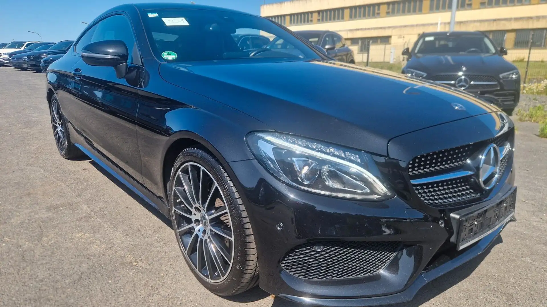 Mercedes-Benz C 180 Coupe C 180 AMG Paket Navigation LED Night Paket Schwarz - 1