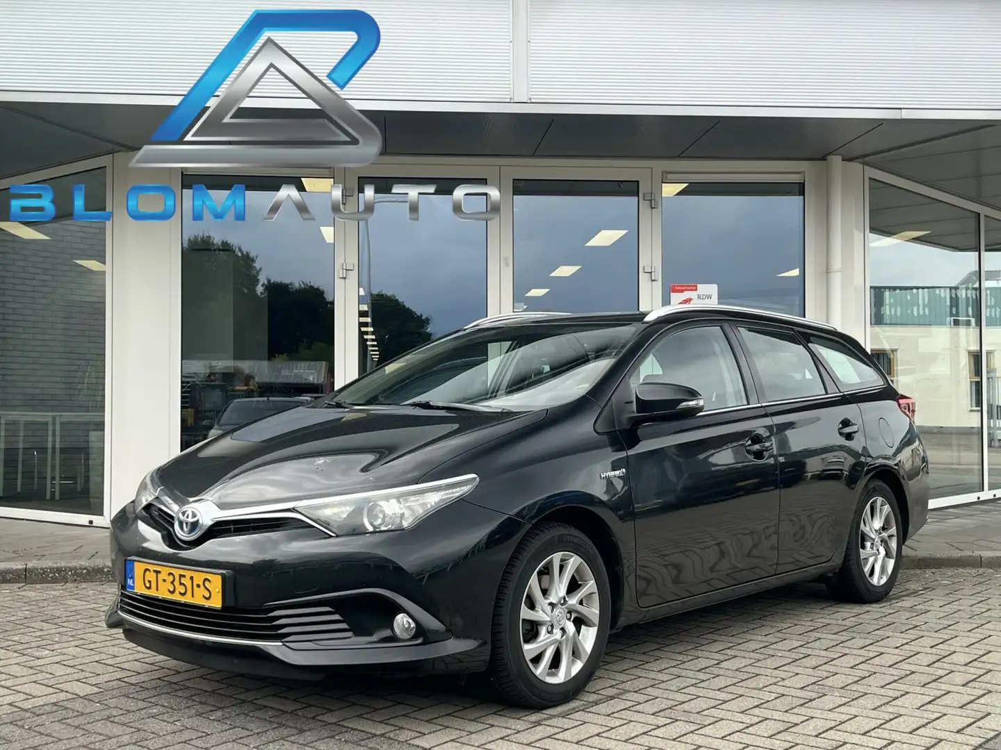 Toyota Auris 1.8 Hybrid NWE MODEL 136PK CARPLAY+TREKHAAK Zwart - 1