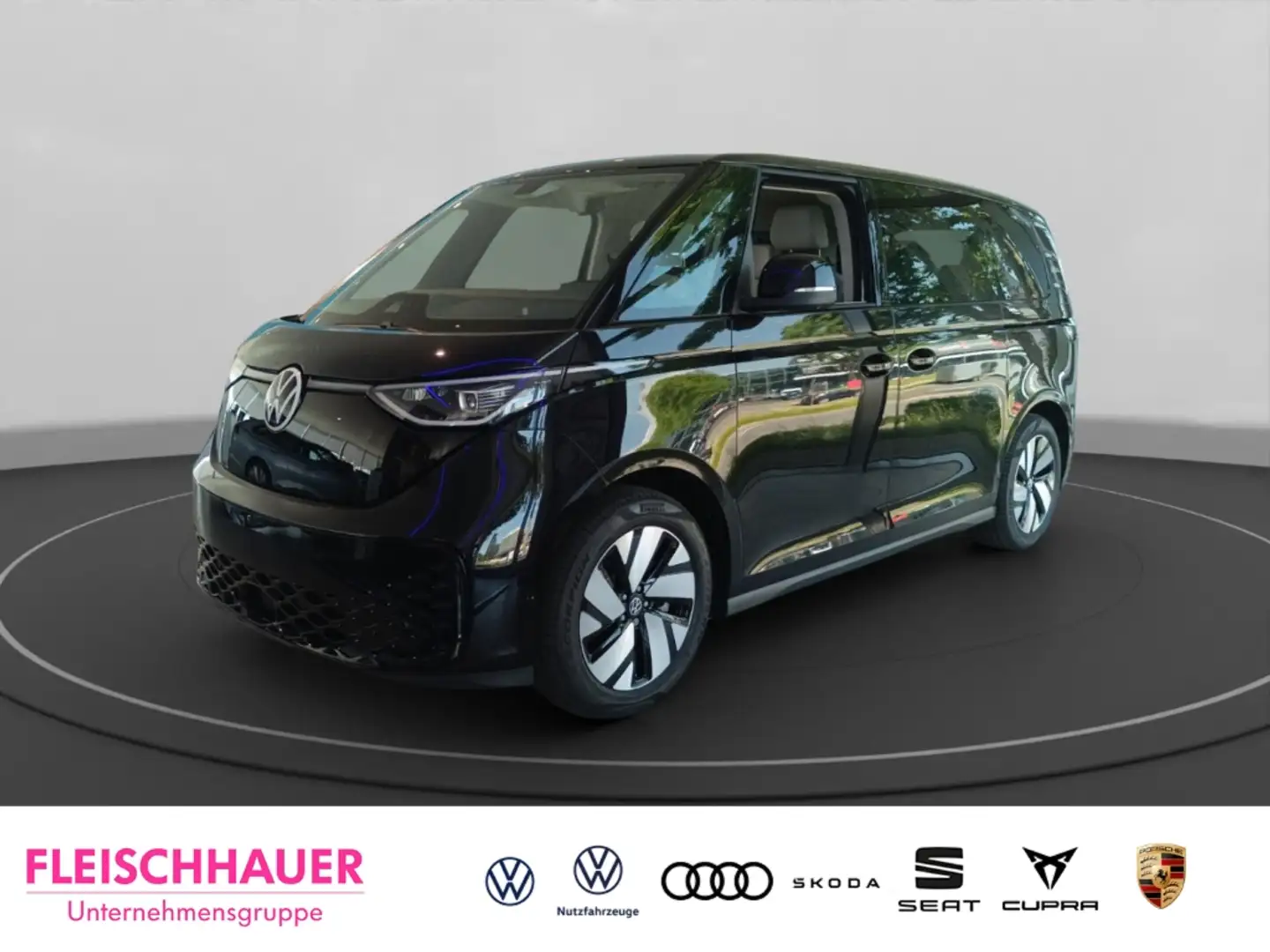 Volkswagen ID. Buzz Goal Pro AHK-klappbar Navi Memory Sitze Massagesit Fekete - 1