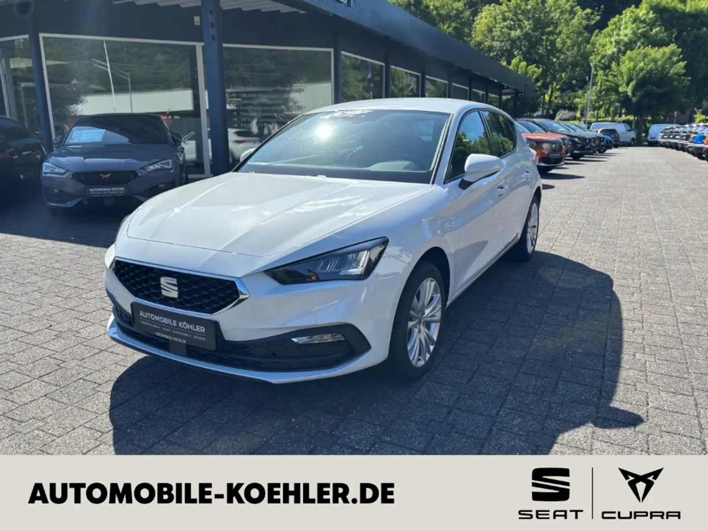 SEAT Leon Style 2.0 TDI LED Apple CarPlay 3-Zonen-Klimaautom Blanc - 1