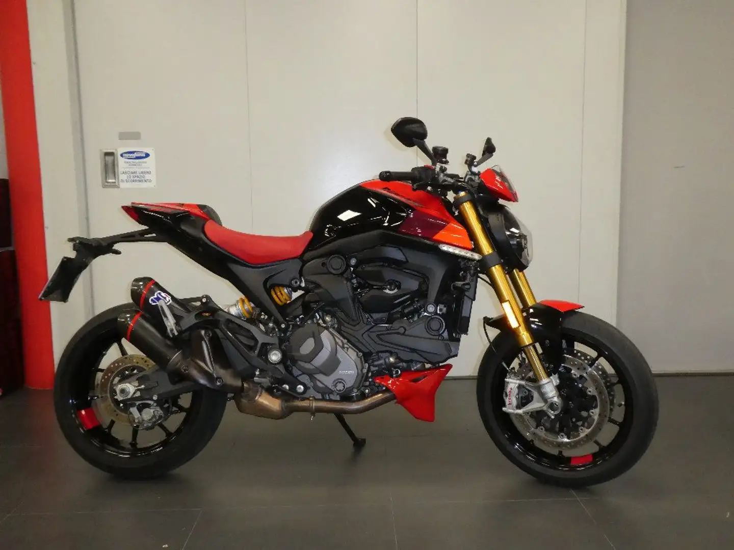 Ducati Monster 937 SP 2024 DEPOTENZIATO 35 KW Rosso - 1