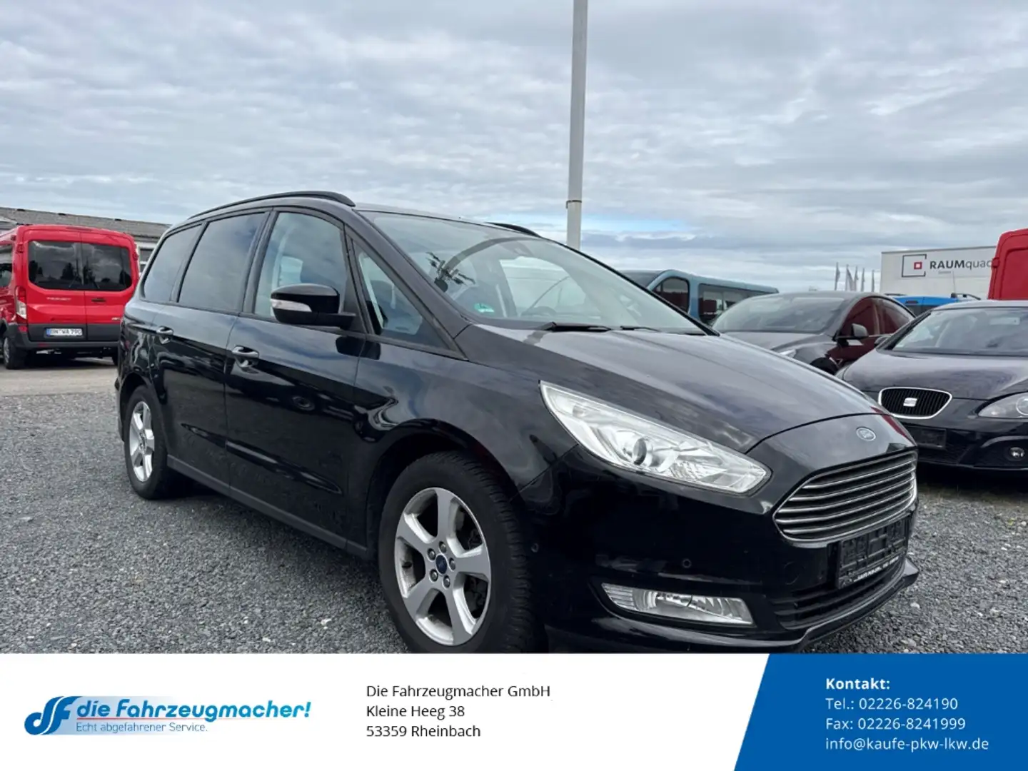 Ford Galaxy Business 1.5 EcoBoost 7-Sitzer *Wasser-Verbrauch* Чёрный - 1