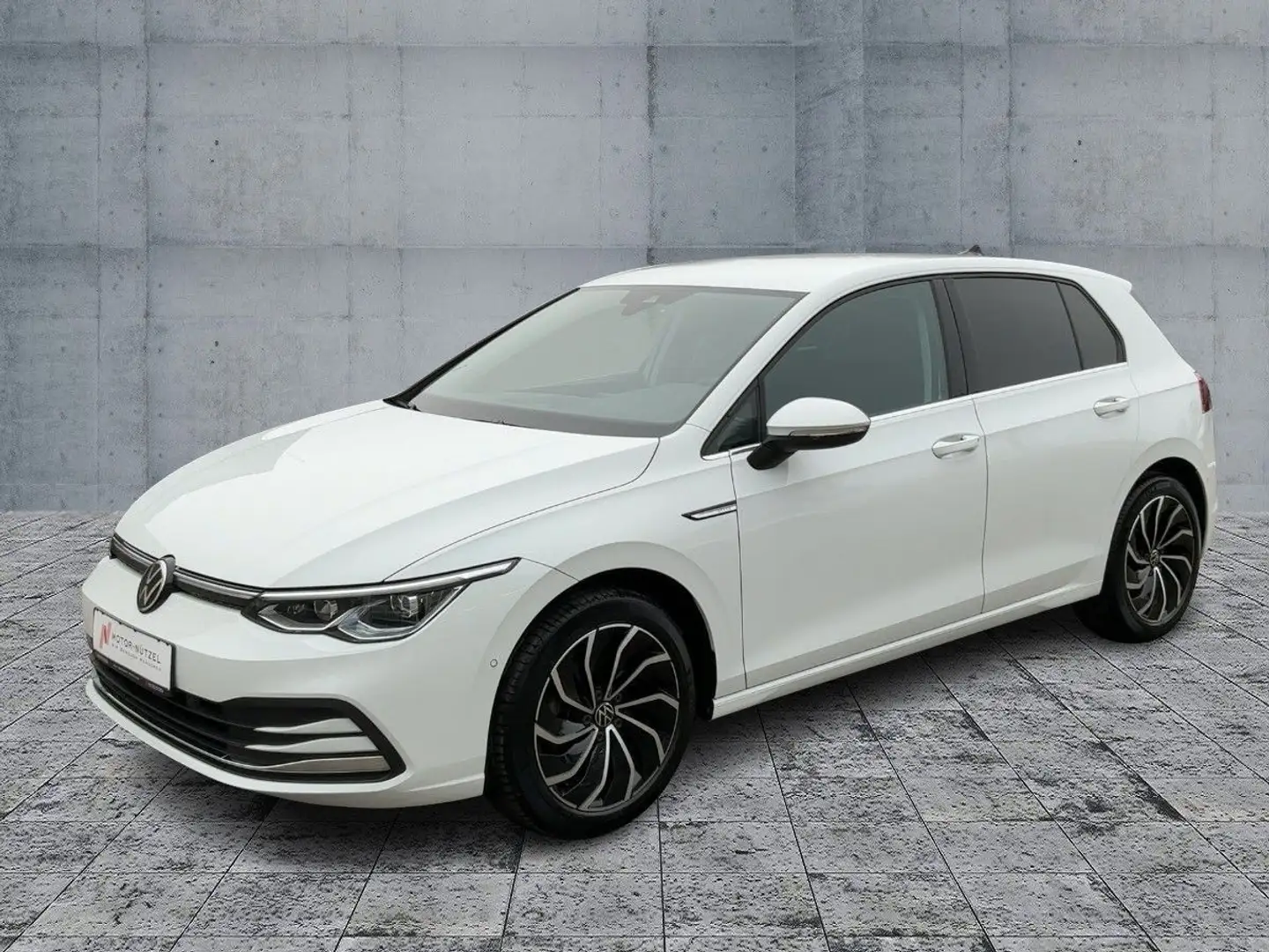 Volkswagen Golf VIII 1.5 TSI STYLE 5JG+ACC+AHK+NAVI+APP+SHZ Weiß - 2