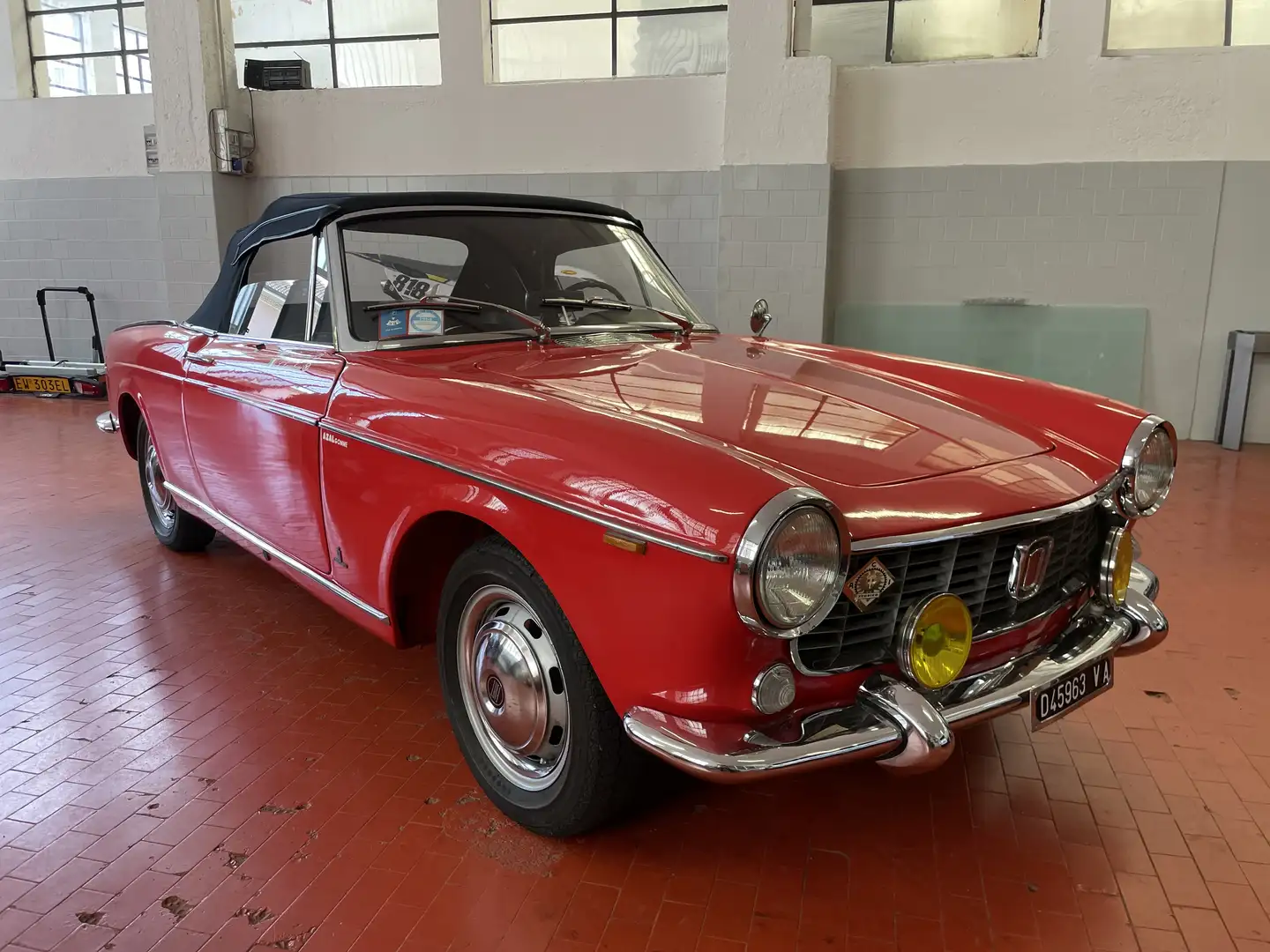Fiat Barchetta 1500 Cabriolet ASI 1964 Rosso - 1