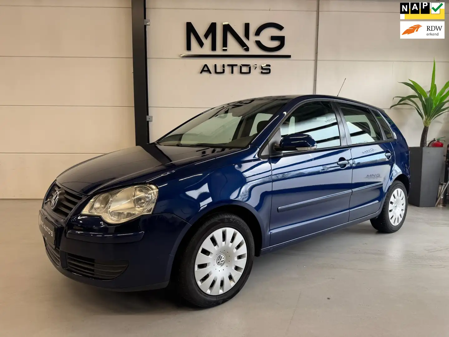 Volkswagen Polo 1.4-16V Comfortline|Android|Cruis|NAP|NL| Blauw - 1